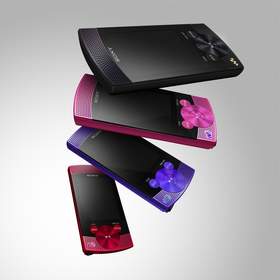 Sony Walkman S series video MP3 player with built-in stereo speakers 