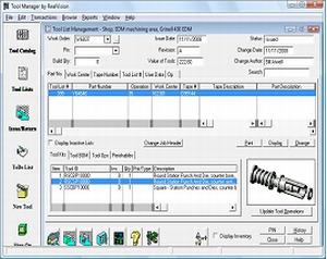 Comprehensive tooling, fixtures and crib management, tool purchasing and more...

