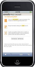 Carsala Price Checker Now on Apple iPhone