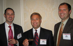 Jay Mellon Robert Filipiak and Jim Laber at the 2009 Cascade Capital Business Growth Awards