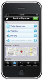 Glympse Comes to iPhone
