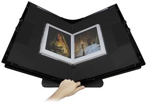 A perfect choice for the rare, niche materials that may be overlooked by Google's Book Project, BookDrive's V-shaped cradle provides better support for battered old books than conventional 180 degree cradles. Scanning is performed without laying books out flat and applying undesirable force to bindings, eliminating page curvature and book spine damage.