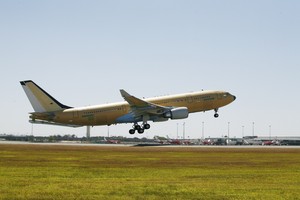 The second A330 MRTT for the Royal Australian Air Force departs Brisbane, Australia, to join the first Australian MRTT in military certification testing at Airbus Military in Madrid, Spain.