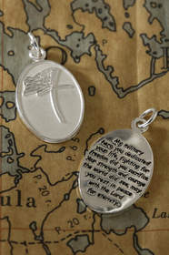 Susan Howard's Military Loss pendant for Veterans Day, from CelebrateYourFaith.com.