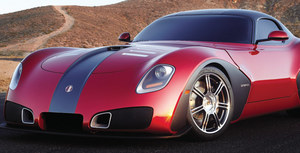 HRE private label forged wheels on Devon GTX supercar