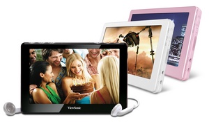 ViewSonic's VPD400 MovieBook portable media players