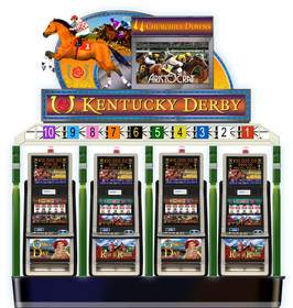 The new Kentucky Derby(TM)slot machine by Aristocrat will premiere at the Global Gaming Expo.