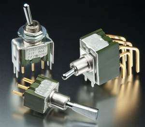 NKK Switches' new M Series of miniature PCB-mounted toggle switches offers engineers thousands of combination possibilities, providing the perfect fit of PCB mount toggle switches for any application.