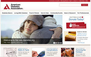 The American Diabetes Association launches a new diabetes.org