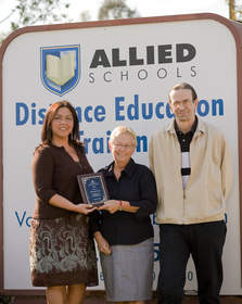 Margaret Jones Allied Schools DETC Oustanding Graduate