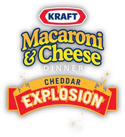 KRAFT Macaroni & Cheese CHEDDAR EXPLOSION Logo