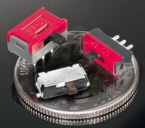 NKK Switches' new SS Series of ultra-miniature slide switches feature ultra-compact dimensions and a super-low profile, making these devices a preferred choice for designs requiring high-density PCB or SMT mounting.