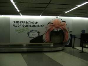 Big ERP at Chicago O'Hare Airport Baggage claims