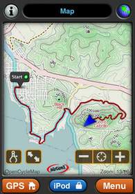 Track outdoor activities with MotionX(TM)-GPS for the iPhone