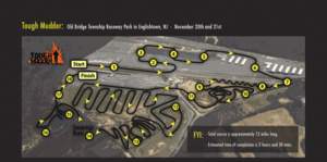 Tough Mudder Englishtown NJ Course Map Logo attached 