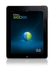 Cisco WebEx Meeting Center on the iPad