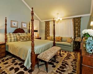 RW Interiors' master bedroom project