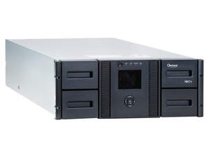Overland NEO 400S Automated Tape Library: The NEO 400S takes the complexity out of small office and departmental tape backup and disaster recovery infrastructures. Take advantage of simplified management without losing your ability to adapt to growth or changing applications demands. With capacity support up to over 76 TB and support for disk-based backup, the NEO 400S exceeds expectations.