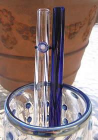 Example of Strawesome glass drinking straws