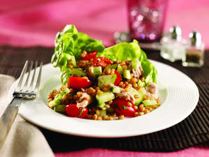Wheat Berry Tuna Salad
