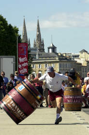 Barrel racing in Bordeaux