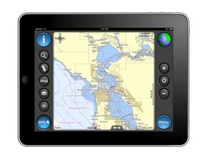 NOAA Maps for U.S. marine areas can be downloaded and stored with MotionX(TM)-GPS HD for the iPad