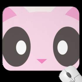 Cute Kitty Mouse Pad