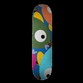 Cute Animals Skateboard - Fish