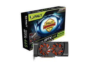 The Palit GeForce GTX 465 delivers great tessellation performance at a new DX11 entry price point.
