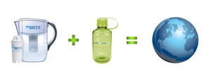 Take the FilterForGood pledge to reduce bottled water waste.
