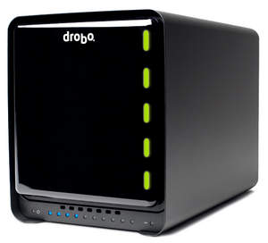 Drobo S - the new primary and backup storage solution that's perfect for creative professionals and small businesses with "set it and forget it" storage needs