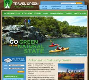 Arkansas offers an abundance of eco-friendly travel options. 