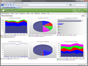 Visit www.entuity.com for integrated NetFlow