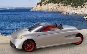 GT3 electrical vehicle, ego friendly, iPad