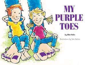 'My Purple Toes' is a creative children's board book that teaches a lesson about the importance of acceptance, being yourself and enjoying life to its fullest.