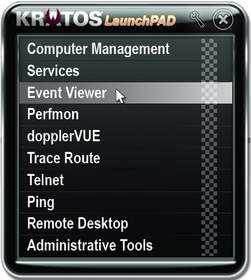 LaunchPAD is the latest in the series of free IT management gadgets by Kratos Networks.