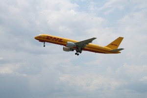 Precision Conversions 757-200PCF Freighter operated by DHL.