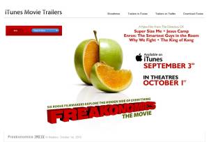 'Freakonomics' trailer on iTunes.