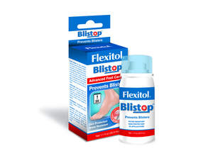 Blistop is the first blister prevention spray that works to protect the skin from friction by creating an invisible layer of film when sprayed directly on the foot. Blistop has been awarded the American Podiatric Medical Association Seal of Approval, recognizing it as a valuable product considered beneficial to foot health.