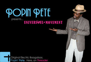 Threader urban clothing partners with popping and boogaloo innovator, Popin' Pete