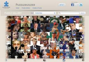 Autism Speaks(TM) Launches Puzzlebuilder:  110 Celebrities Rally to Build the World's Largest Puzzle to Raise Money for Autism