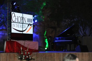 JCM Global provided a large format video wall solution for the recent 'Chopin on the Rocks' concert in Las Vegas.