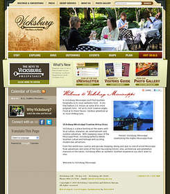 Visit the new Vicksburg tourism website for information on events, hot deals and more.