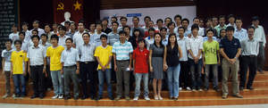 The participants of NetRiders Skills competition for Vietnam in 2010.