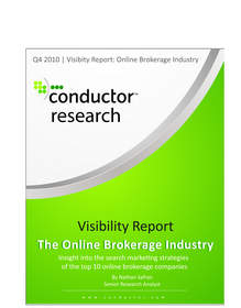 Online Brokerage Visibility Report Cover