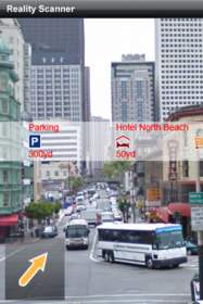 Reality Scanner, navigation, GPS, NAVIGON, MobileNavigator, directions, app, Android