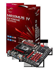 The new ASUS Maximum IV Extreme P67/Sandy Bridge motherboard features support for NVIDIA SLI technology.