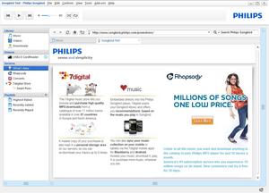 Multimedia. Philips Songbird for GoGear