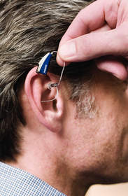 Technological advances have made it possible to house full wireless connectivity in one small hearing aid -- at the push of a button, you can connect a hearing device to telephones, TV, MP3 music players and other audio transmitters.