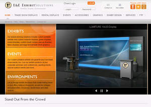 E & E Exhibit Solutions new web site